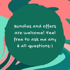 Bundles & Offers Are Welcome!!